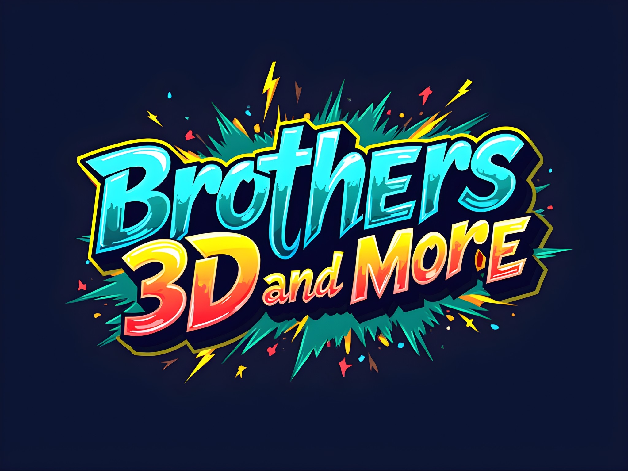 Brothers 3D and More Logo